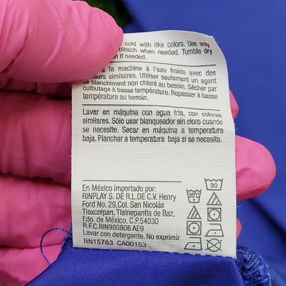 Champion Stadium Packable 1/2 Zip Jacket S/M 21x26 Surf-the-Web - Picture 8 of 16